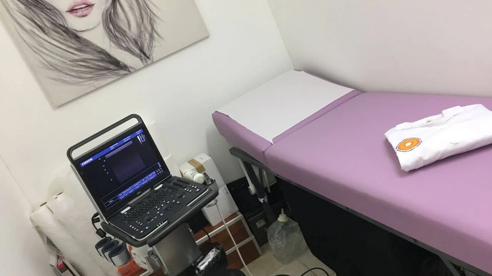 Χώρος υπερηχογραφήματος για προληπτικό έλεγχο μαστού